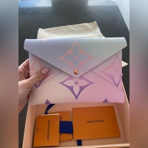 NIB LOUIS VUITTON KIRIGAMI POCHETTE LOGO MONOGRAM BAG